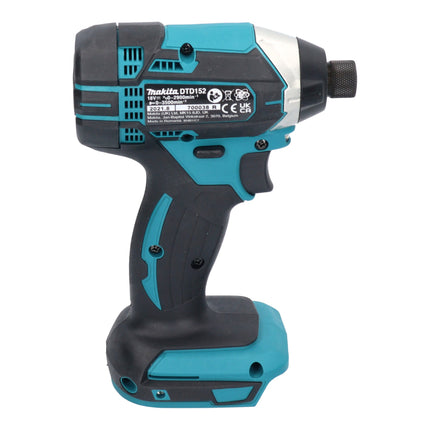 Makita DTD 152 SF1J-R Clé à choc sans fil 18 V 165 Nm 1/4'' + 1x batterie 3,0 Ah + chargeur + RHINO