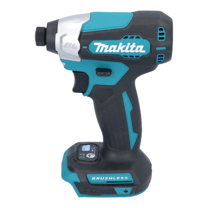 Makita DTD 157 SFJ-R Clé à choc sans fil 18 V 140 Nm 1/4'' Brushless + 2x batterie 3,0 Ah + chargeur + RHINO