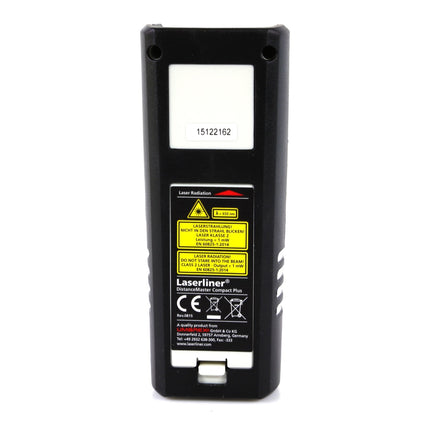 Laserliner DistanceMaster Compact Plus roter Laser Entfernungsmesser Längen Flächen Volumen bis 40 m ( 080.938A ) - Toolbrothers