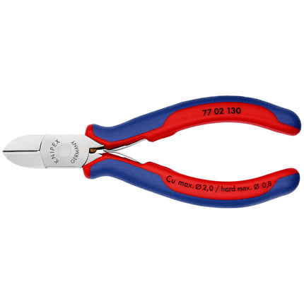 KNIPEX Pince coupante latérale électronique  longueur 130 mm forme 0 ( 4000794259 )