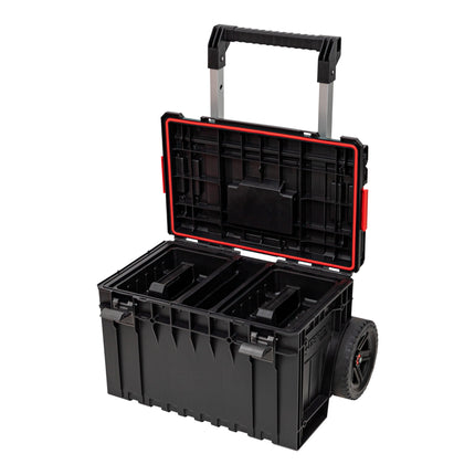 Qbrick System ONE 2.0 Vario Set Nr. 1 Set de chariots à outils + ONE 200 2.0 Vario + ONE 350 2.0 Vario + ONE Cart 2.0 IP66 105,4 l 640 x 440 x 900 mm