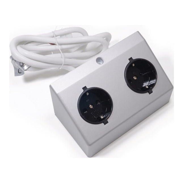 L&S Prise double en saillie 230 V ( 3000550100 )