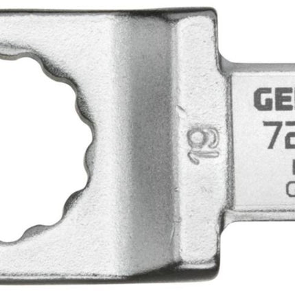 GEDORE Outil à emmancher à anneau 7218-17 ouverture de clé 17 mm 14 x 18 mm ( 4000775220 )