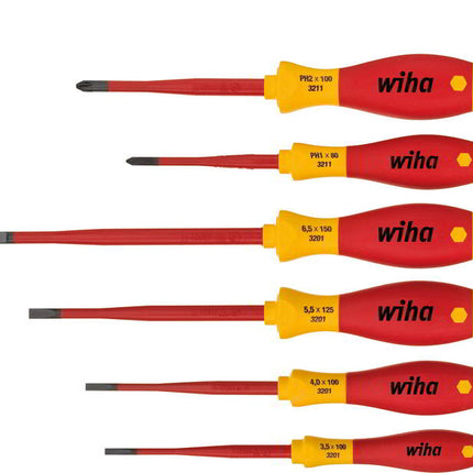 WIHA Jeu de tournevis 3201 K6 6 pièces ( 4000793035 )