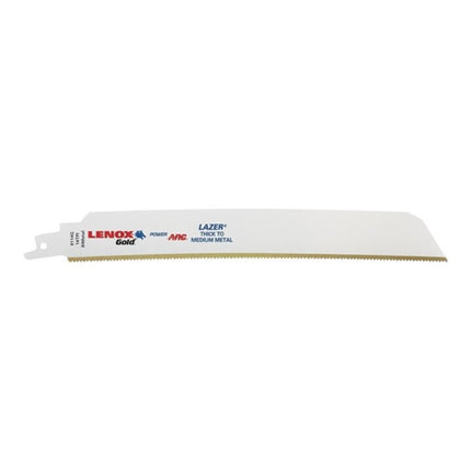 LENOX Lame de scie sabre Gold Lazer(R) Longueur 229 mm Largeur 25 mm ( 4000814703 )