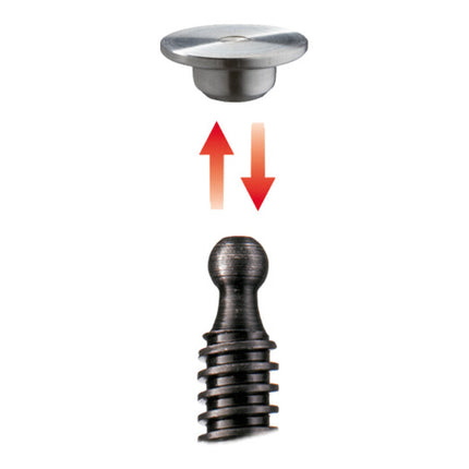 BESSEY Serre-joint en fonte malléable TGK envergure 1 250 mm col de cygne 120 mm ( 4000831424 )