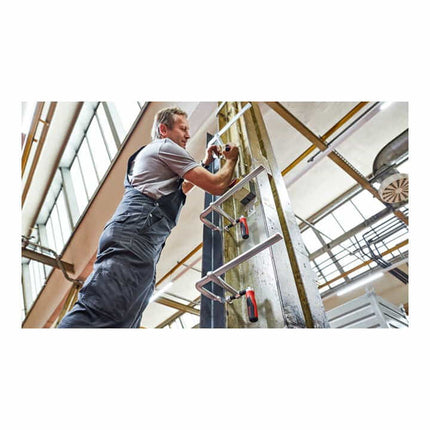 BESSEY Serre-joints tout acier GZ-KG envergure 400 mm col de cygne 120 mm ( 4000831653 )