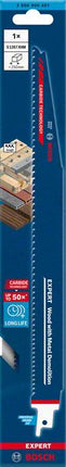 Lame de scie sabre BOSCH Wood Metal Demolition S 1267 XHM Longueur 300 mm Largeur 25 mm ( 4000837466 )
