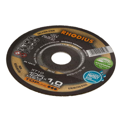 RHODIUS Disque à tronçonner INOX d. 125 x 1 mm droit ( 4000841293 )
