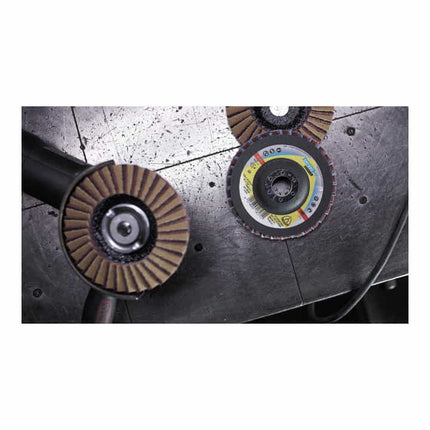 KLINGSPOR Disque à lamelles SMT 850 Kombi D. 125 mm granulation 60 conique ( 4000843527 )