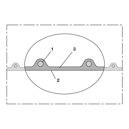 NORRES Tuyau d'aspiration et de transport AIRDUC(R) PUR 351 FOOD Ø intérieur 32 mm Ø extérieur 40,00 mm ( 4501402278 )