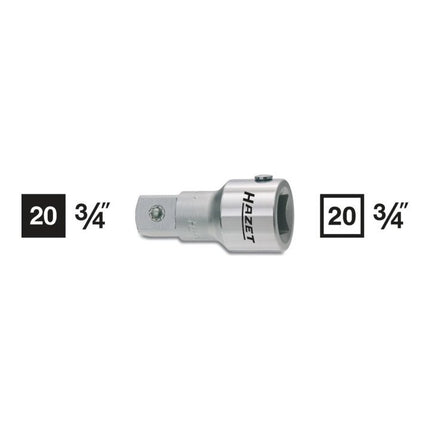 HAZET Rallonge 1017-3 3/4 ″ Longueur 75 mm ( 8000467328 )