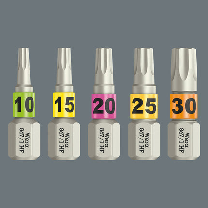WERA Bit 867 TORX(R) HF 1/4 ″ TX 10 Longueur 25 mm ( 8002899410 )