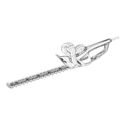 Metabo HS 8875 Cisaille à haies 660 watts ( 608875000 ) Longueur de coupe 75 cm Épaisseur de coupe 26 mm