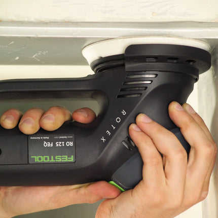 Festool STF D125/8 P100 GR/100 disque abrasif grenat (497168) pour RO 125, ES 125, ETS 125, ETSC 125, ES-ETS 125, ES-ETSC 125, ETS EC 125, LEX 125