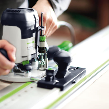 Rail de guidage Festool FS 1400/2-LR 32 (496939) pour scies circulaires portatives, défonceuses avec adaptateur, scies sauteuses avec adaptateur, DSC-AG 125, DSC-AG 230