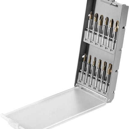 Cassette d'embouts Festool BKS SYS3 50 mm CE (577400) pour perceuse-visseuse sans fil et perceuse à percussion sans fil Festool avec support FastFix et mandrin WH-CE CENTROTEC