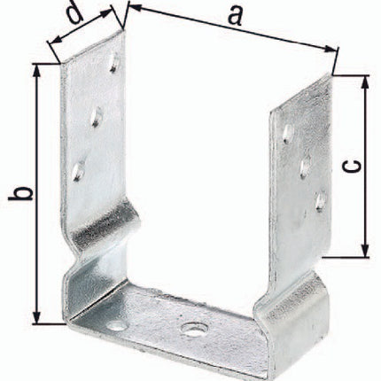 GAH Poutre pour poteau en U ETA-10/0210 71x150x100x60mm ( 3000200722 )