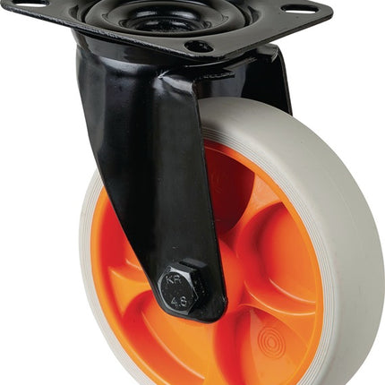 BS ROLLEN Roulette pivotante Ø de la roue 125 mm capacité de charge 120 kg ( 3000275644 )