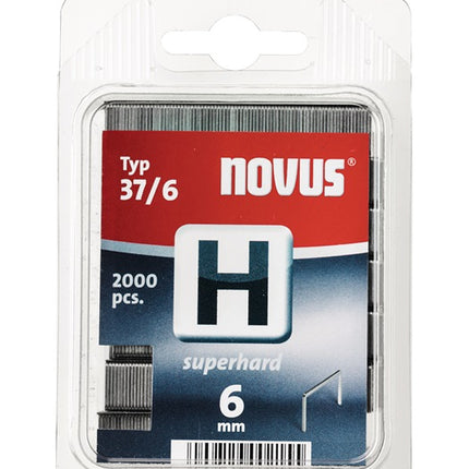 Agrafe à fil fin NOVUS H type 37 largeur 10,6 mm (4000813896)