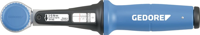 Clé dynamométrique GEDORE TF-K5 1/4 ″ 1 - 5 Nm ( 4000822443 )