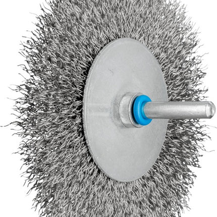 PFERD brosse ronde RBU 10010/6 INOX0.30 Ø 100 mm 6 mm épaisseur de fil 0,3 mm (4000843596)