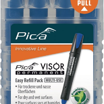 PICA Minenset Visor permanent 4x bleu ( 4000871369 )