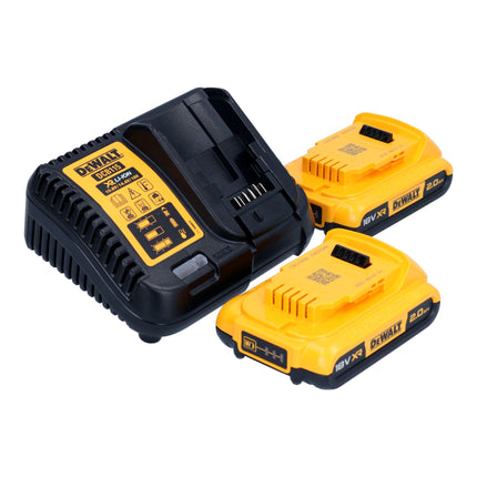 DeWalt DCF 620 D2T Visseuse pour cloisons sèches sans fil 18 V 30 Nm Brushless + 2x batterie 2,0 Ah + chargeur + TSTAK