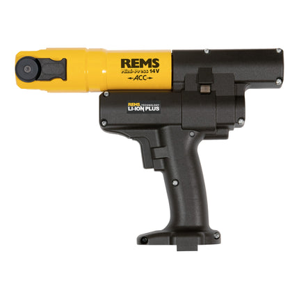 Rems Mini Press 14V ACC Basic Pack Presse radiale sur batterie 14,4 V 22 kN ( 578013 R220 ) + 1x batterie 2,5 Ah + chargeur + L-Boxx