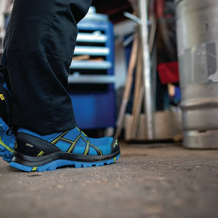 Chaussures de sécurité HAIX BE Safety 40.1 low taille 10 (45) bleu/citrus ( 4721000027 )