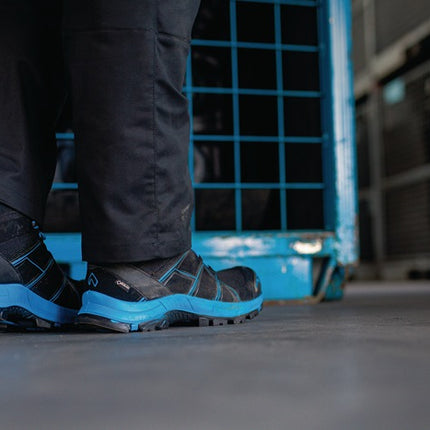 Bottes de sécurité HAIX BE Safety 40.1 Mid taille 10,5 (45,5) noir/bleu ( 4721000044 )
