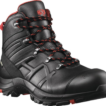 Bottes de sécurité HAIX BE Safety 54 Mid taille 9,5 (44) noir/rouge ( 4721000176 )