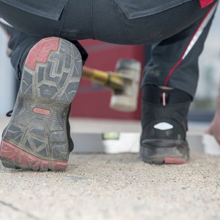 Bottes de sécurité BAAK Braxton taille 40 noir/rouge ( 8000600316 )