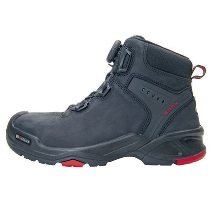 Bottes de sécurité BAAK Braxton taille 43 noir/rouge ( 8000600319 )