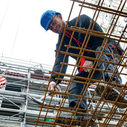 Bottes de sécurité BAAK Braxton taille 45 noir/rouge ( 8000600321 )