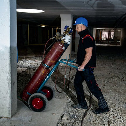 Bottes de sécurité BAAK Braxton taille 45 noir/rouge ( 8000600321 )