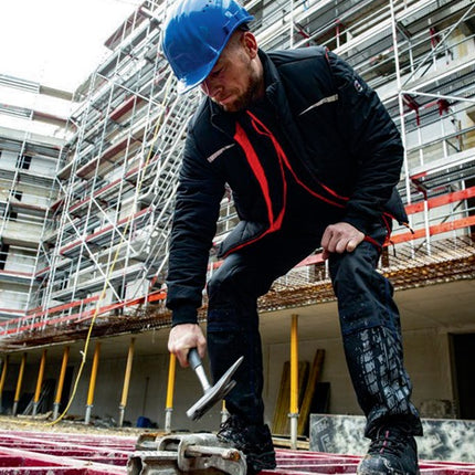 Bottes de sécurité BAAK Braxton taille 46 noir/rouge ( 8000600322 )