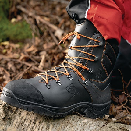 Bottes de sécurité forestière SOLIDUR KAILASH taille 40 noir/orange ( 8000809676 )