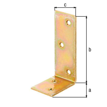 GAH Equerre de poutre L80x40 mm Largeur 30 mm ( 8001586374 )