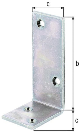 GAH Equerre de poutre L100x50 mm Largeur 40 mm ( 8001732554 )