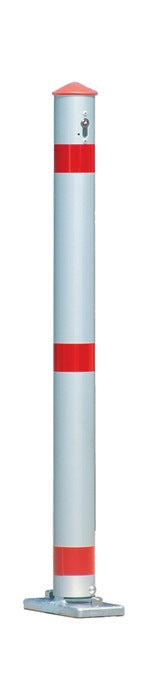 URBANUS Poteau de barrage en aluminium naturel Ø 75 mm ( 9000490081 )