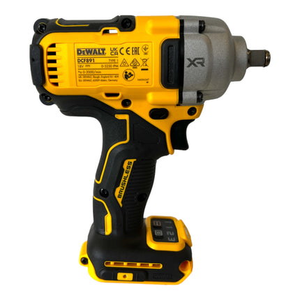 DeWalt DCF 891 D1T Clé à choc 18 V 1084 Nm 1/2'' Brushless + 1x batterie 2,0 Ah + chargeur + TSTAK