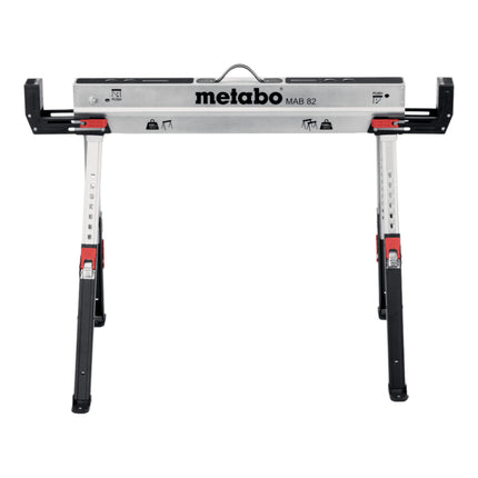Metabo MAB 82 Kit de chevalet de travail 520 kg 820 mm 2 pièces ( 626990000 )