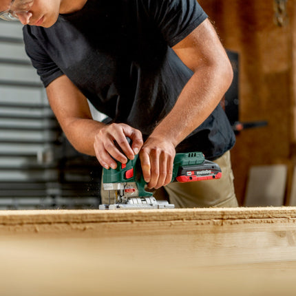 Metabo STA 18 LTX 150 BL Scie sauteuse sans fil 18 V 150 mm Brushless ( 601502840 ) + Metabox - sans batterie, sans chargeur