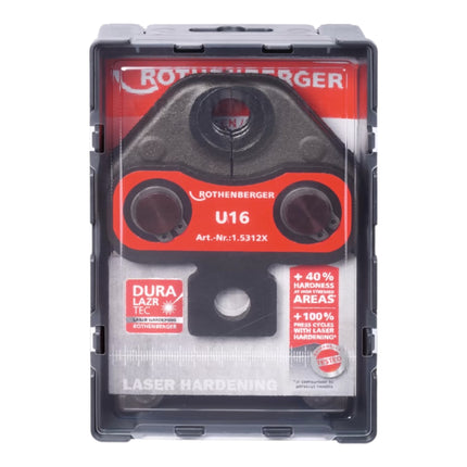 Rothenberger Standard U16 Mâchoire à sertir 16 mm de diamètre nominal ( 015312X )