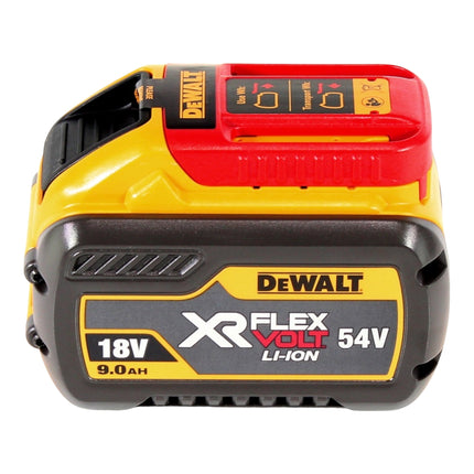 DeWalt DCS 577 N Scie circulaire à main sans fil 54 V FlexVolt 190 mm Brushless + 1x batterie 9,0 Ah - sans chargeur