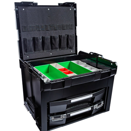 L-BOXX ProClick Set 6 - 1x LS-BOXX 306 ( 6100000326 ) + 1x i-BOXX 72 ( 6100000336 ) + 1x LS-Tray 72 ( 6100000337 ) + accessoires