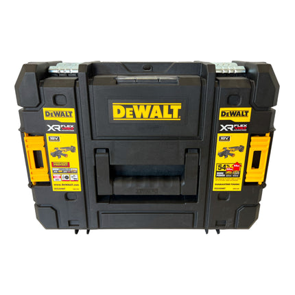 DeWalt DCG 409 E1T Meuleuse d'angle sans fil 18 V 125 mm Brushless + 1x batterie Powerstack 1,7 Ah + chargeur + TSTAK