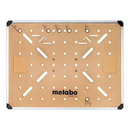 Metabo MWB 100 Table multifonctions ( 626991000 ) établi mobile plateau robuste en MDF
