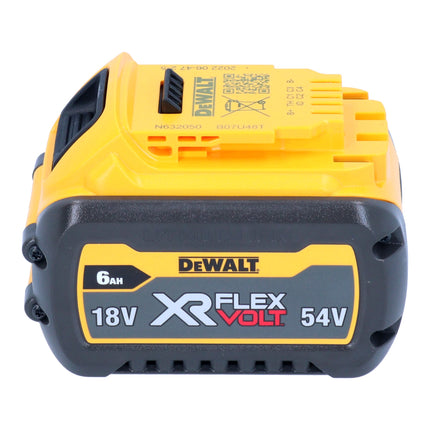 DeWalt DCG 460 NK Meuleuse d'angle sans fil 54 V FlexVolt 230 mm Brushless + 1x batterie 6,0 Ah + coffret - sans chargeur